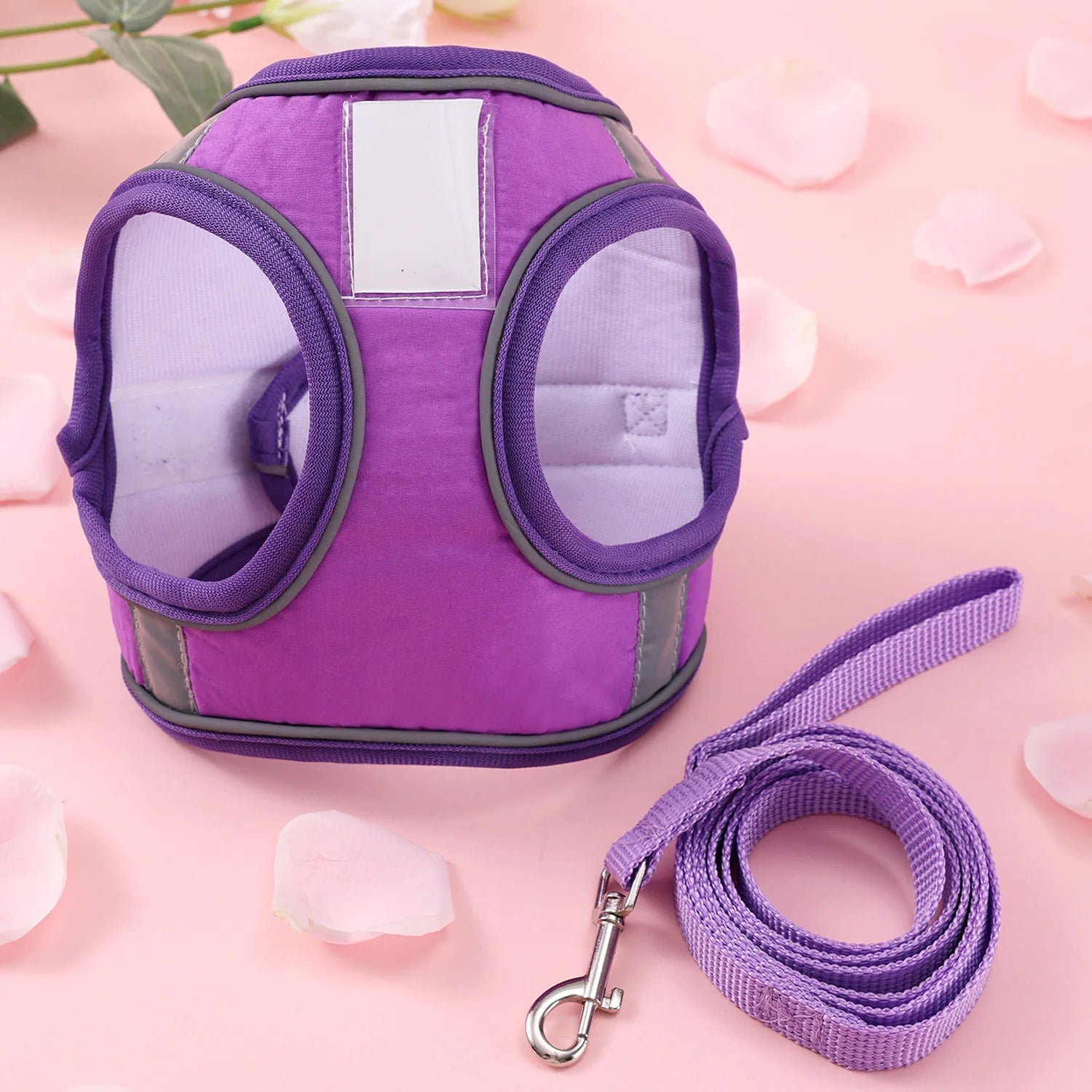 Adjustable Small Cat Harness Leash Set Breathable Cute Cat Harness Comfortable Medium Dog Harness Leash Accessories