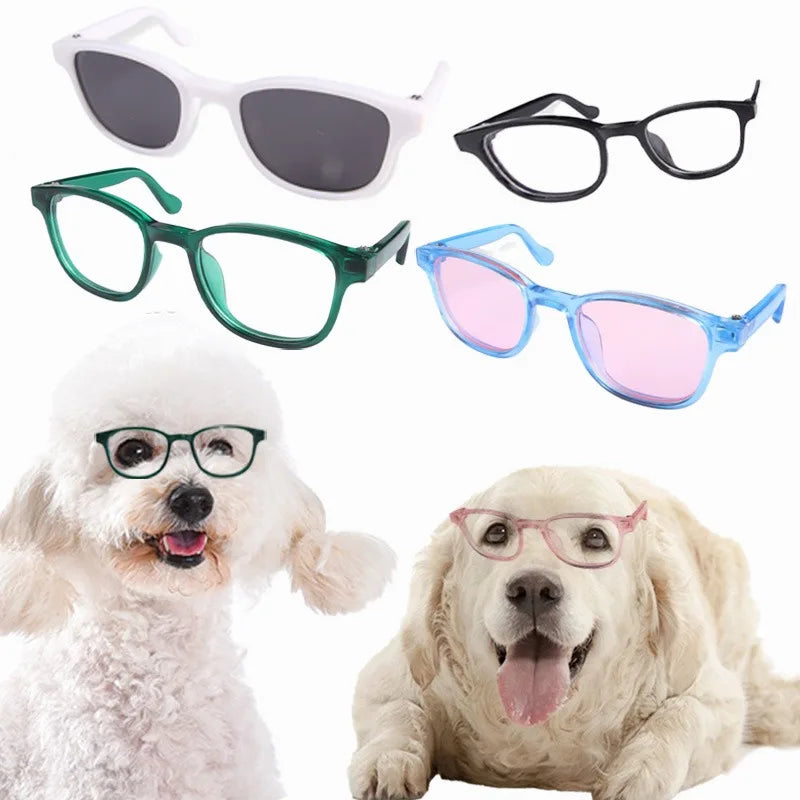 Pet Glasses Pet Sunglasses Cool Photos Dog and Cat Glasses Pet Supplies Plastic Cute Pet Glasses Cat and Dog Accessories Cat Hat