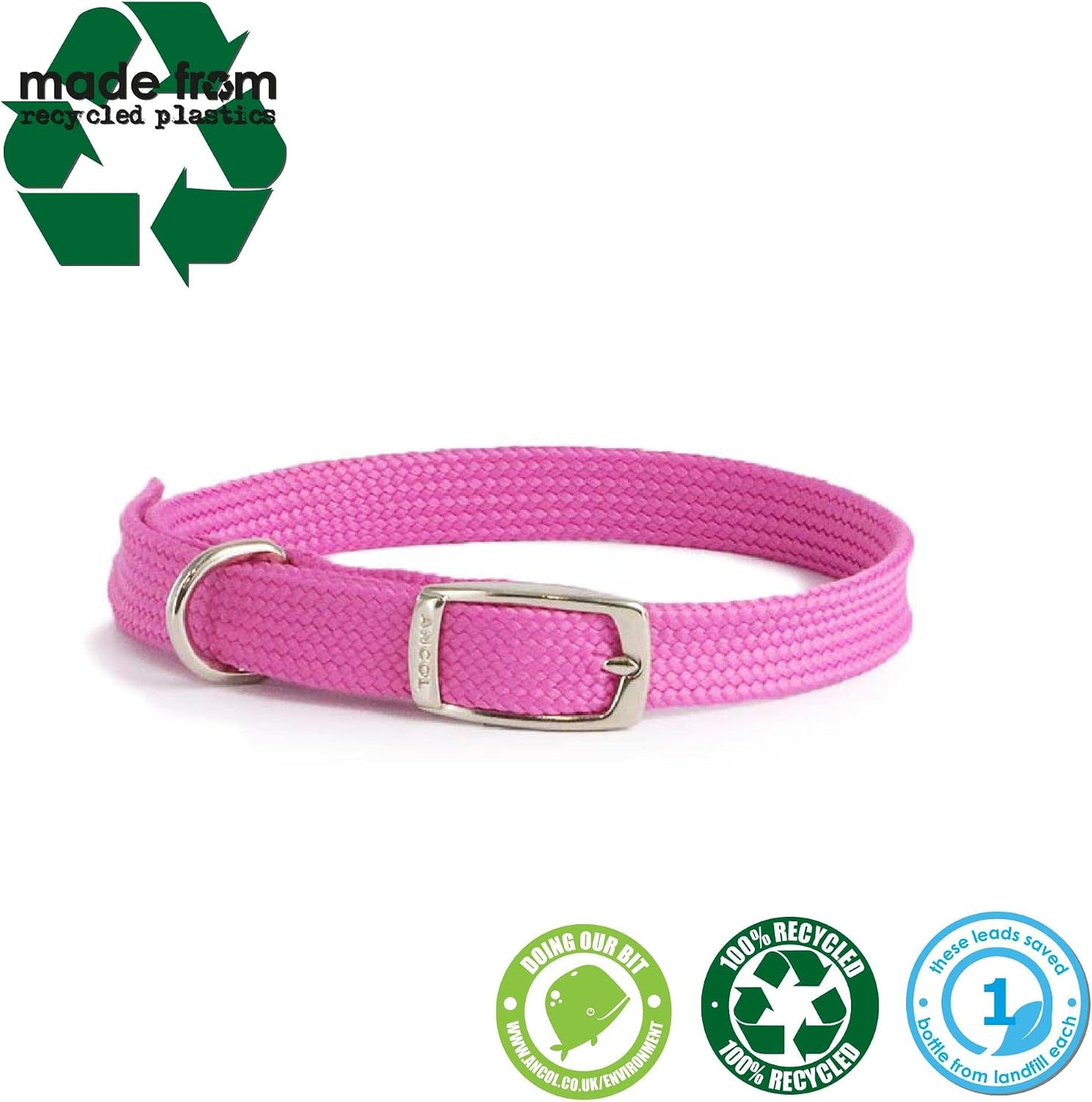 Softweave Collar Pink Made from Size 1 ( Fits Neck Size 20-26Cm)