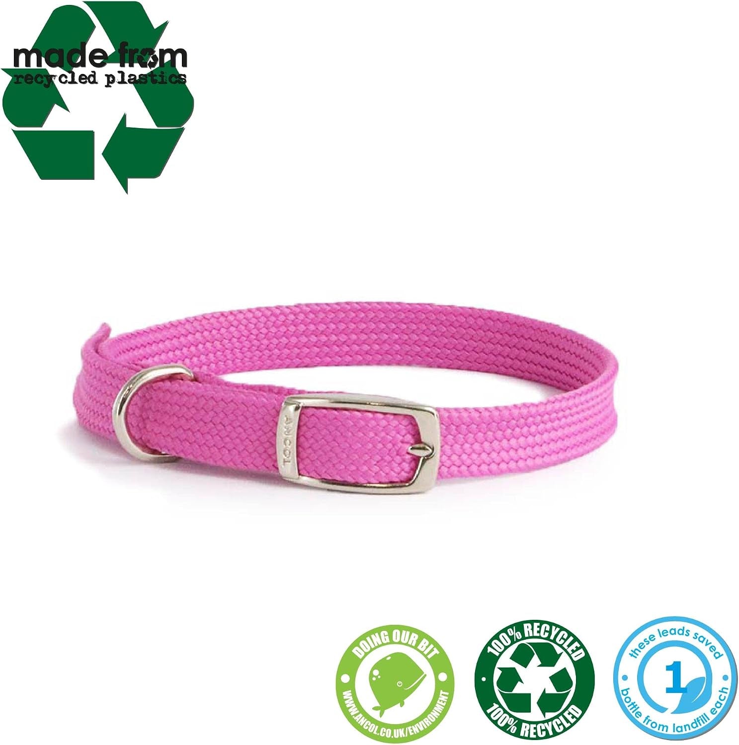 Softweave Collar Pink Made from Size 1 ( Fits Neck Size 20-26Cm)