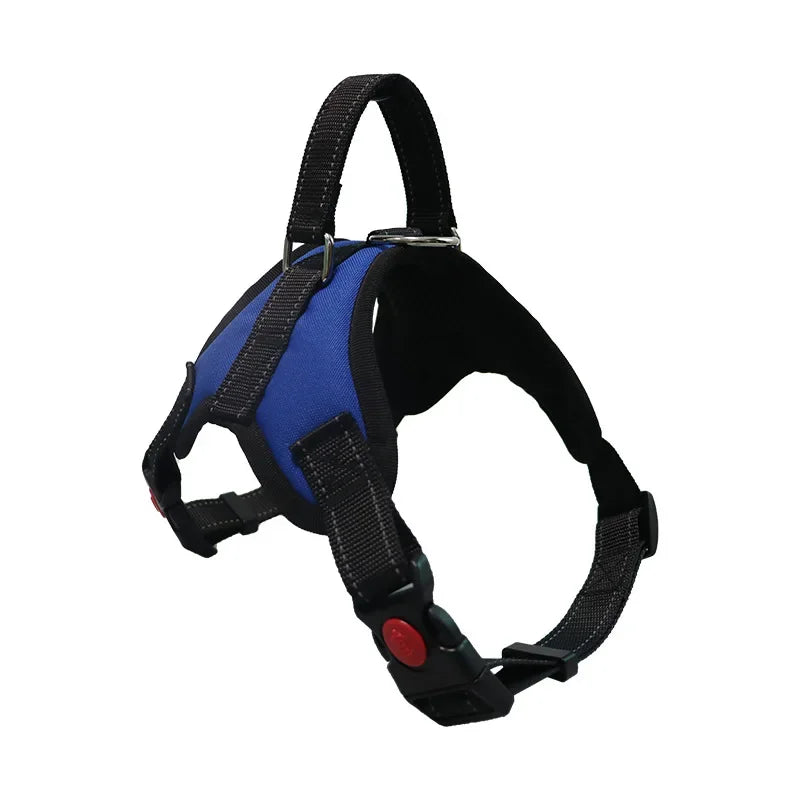 Pet Dogs Adjustable Harness Small and Large Dog Harness Vest, Strong Dog Leash Pet Leashes Reflective Leash Drag Pull Tow