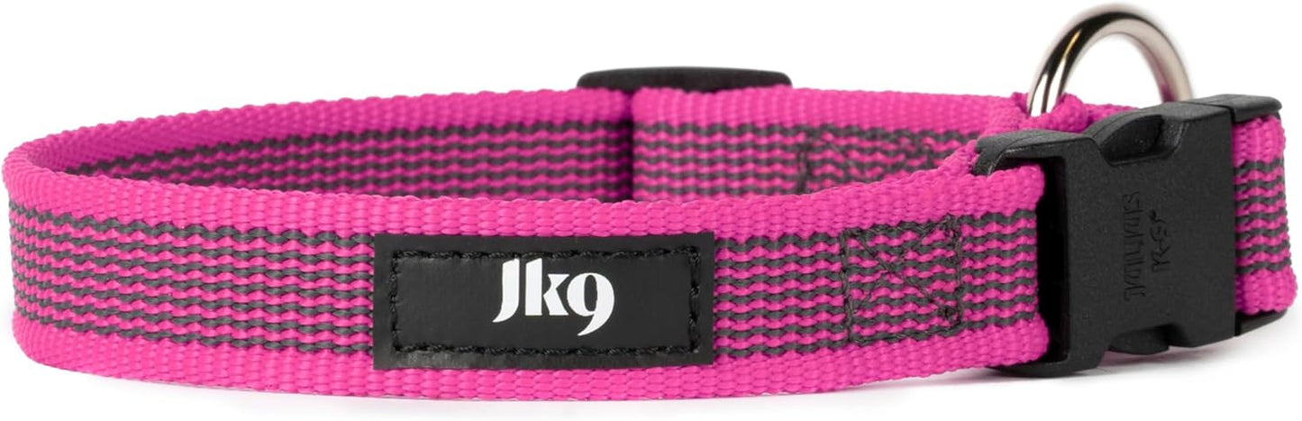 Julius-K9 Color and Gray Collar, 20 Mm (27-42 Cm), Pink-Grey